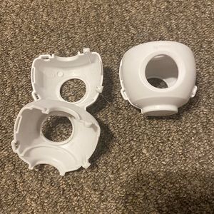 Door knob safety covers